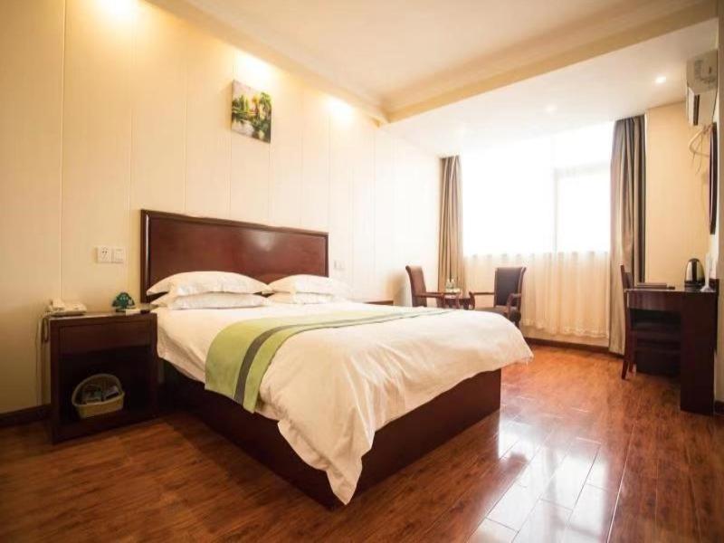 Greentree Inn Jiangsu Wuxi Dongting Leather City Express Hotel Exterior foto