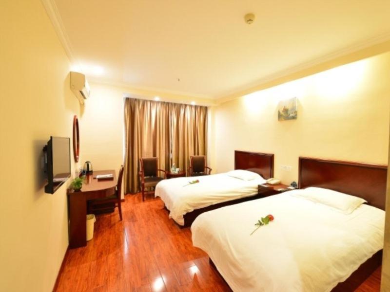Greentree Inn Jiangsu Wuxi Dongting Leather City Express Hotel Exterior foto