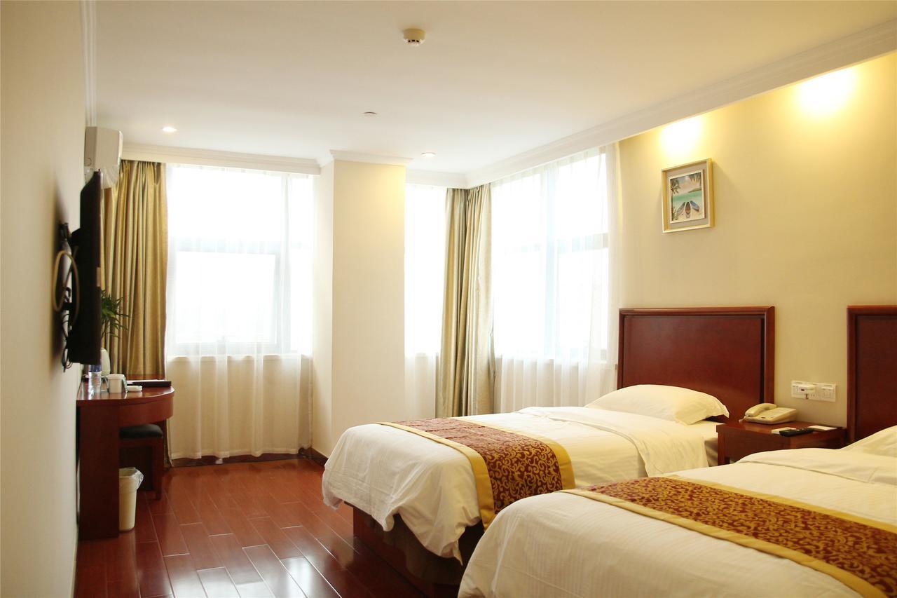 Greentree Inn Jiangsu Wuxi Dongting Leather City Express Hotel Exterior foto