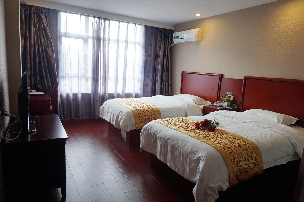 Greentree Inn Jiangsu Wuxi Dongting Leather City Express Hotel Exterior foto