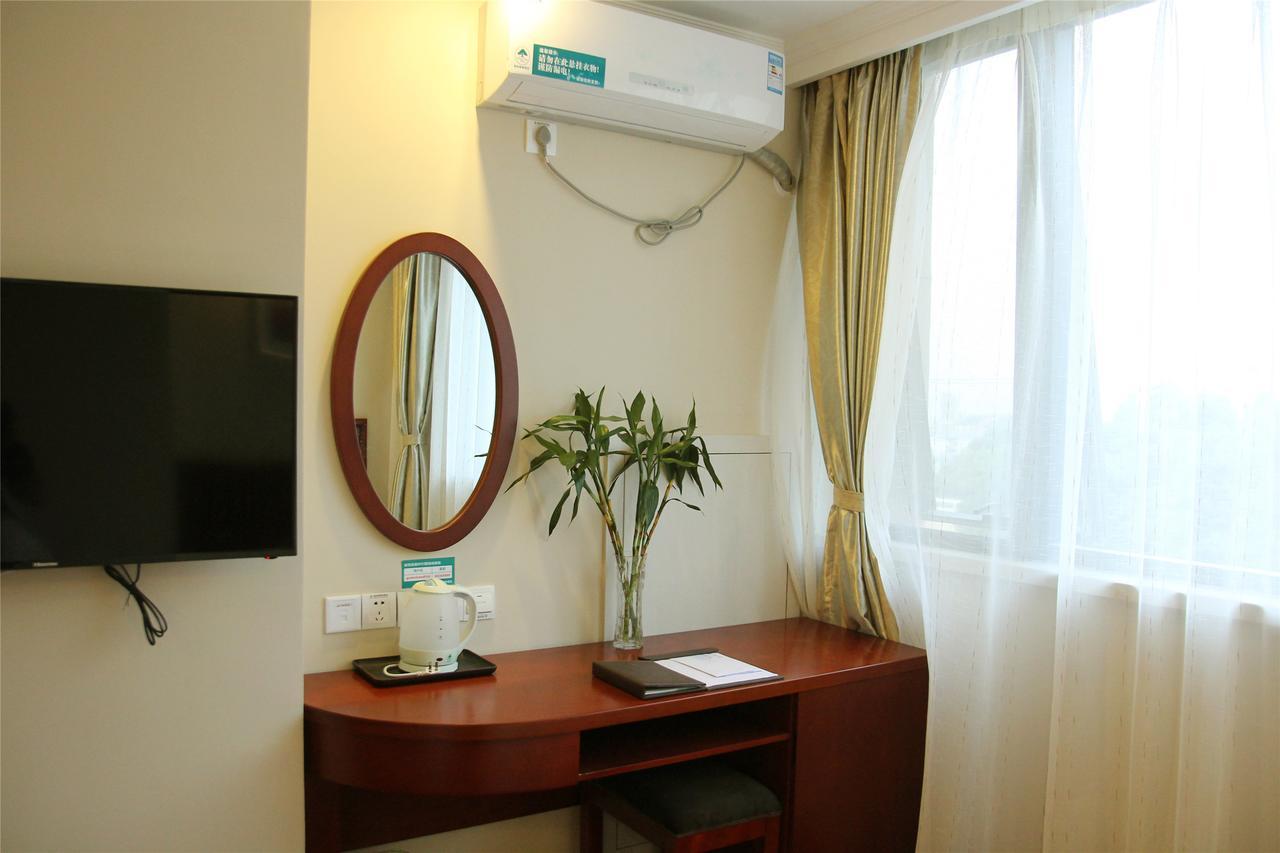 Greentree Inn Jiangsu Wuxi Dongting Leather City Express Hotel Exterior foto