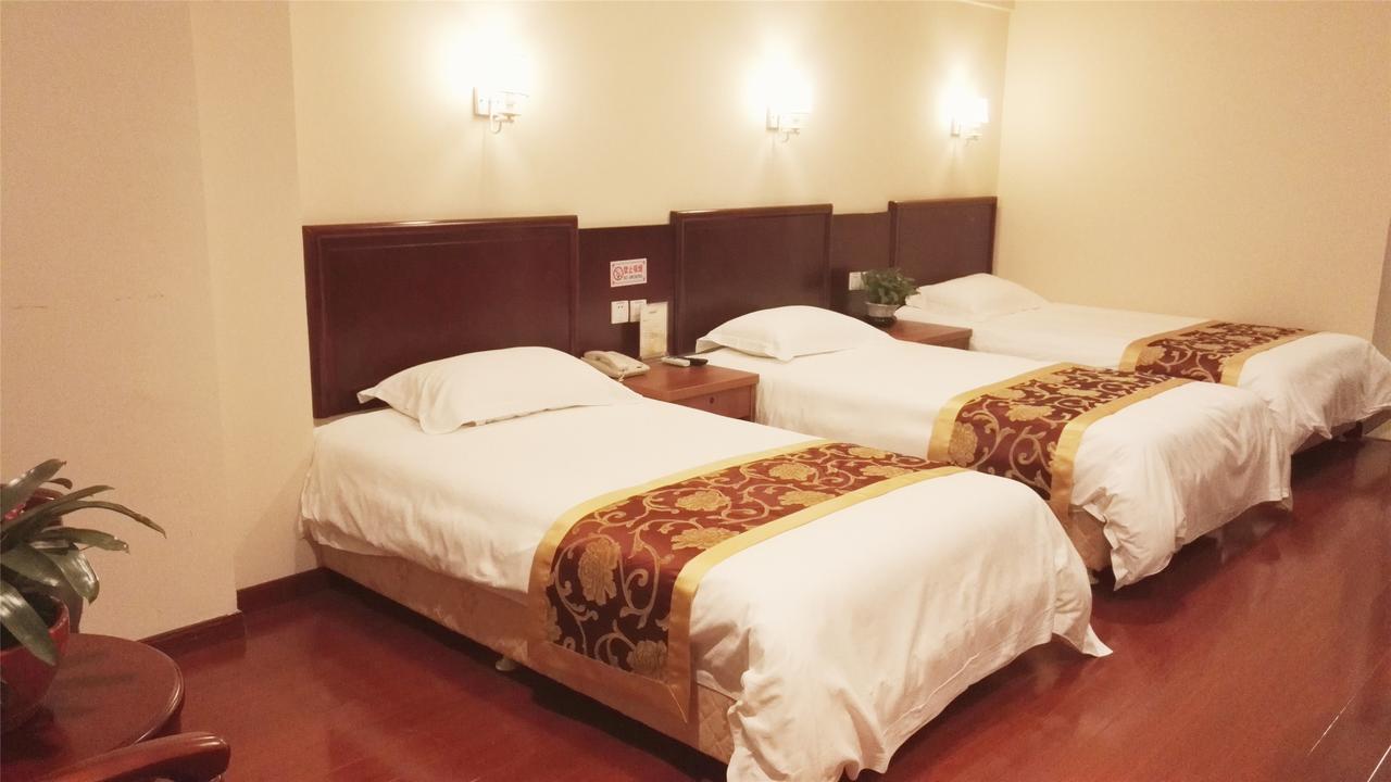 Greentree Inn Jiangsu Wuxi Dongting Leather City Express Hotel Exterior foto