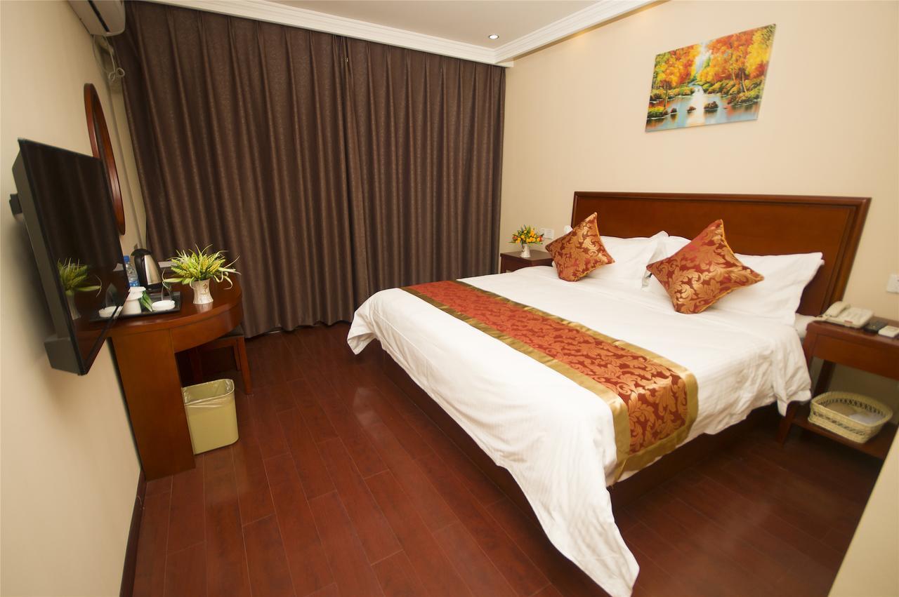 Greentree Inn Jiangsu Wuxi Dongting Leather City Express Hotel Exterior foto