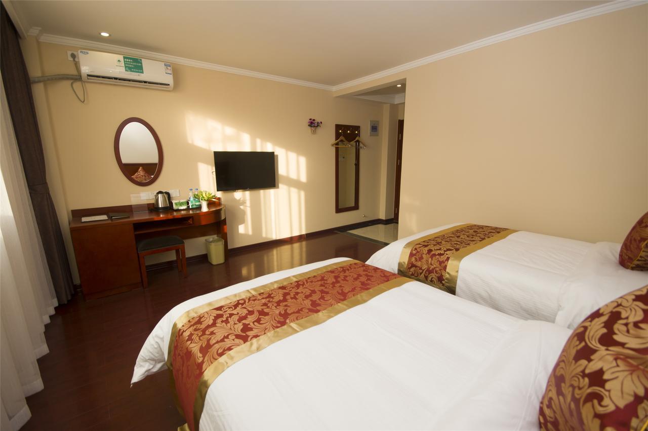 Greentree Inn Jiangsu Wuxi Dongting Leather City Express Hotel Exterior foto